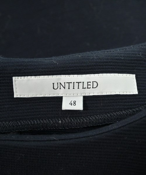 UNTITLED（アンタイトル）ワンピース 紺 サイズ:48(L位) レディース/2200615030104