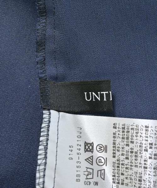 UNTITLED（アンタイトル）ワンピース 紺 サイズ:0(XS位) レディース/2200617678038
