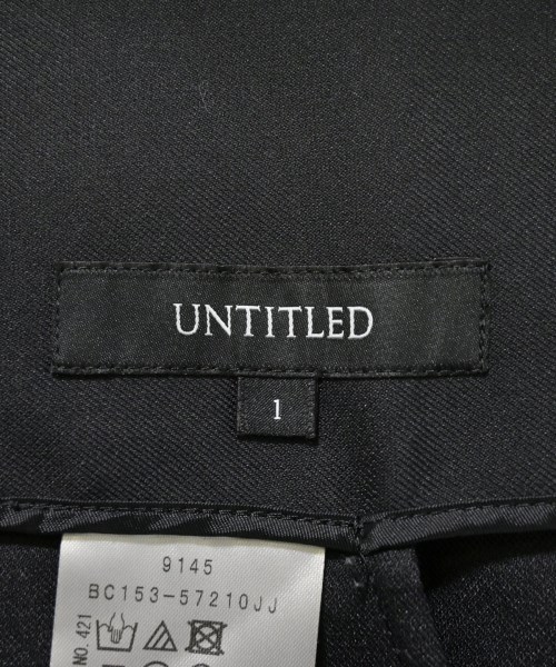 UNTITLED（アンタイトル）オールインワン/サロペット 黒 サイズ:1(S位) レディース/2200618012091