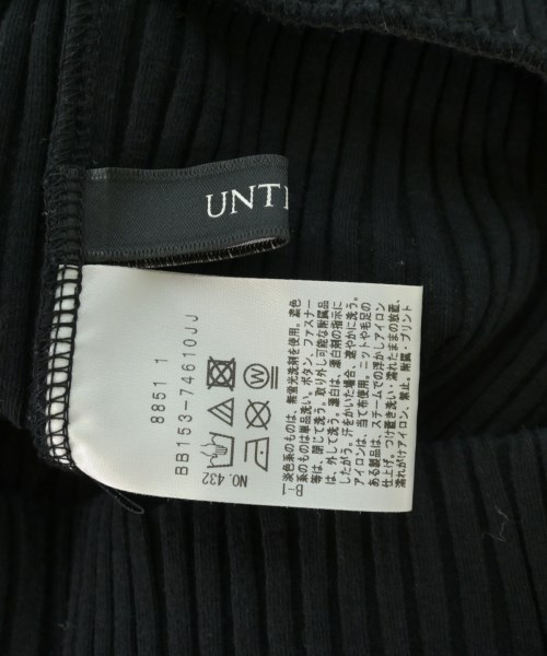 UNTITLED（アンタイトル）ロング・マキシ丈スカート 黒 サイズ:2(M位) レディース/2200624402015