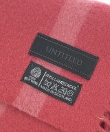 UNTITLED（アンタイトル）マフラー ピンク サイズ:- レディース/2200631706014