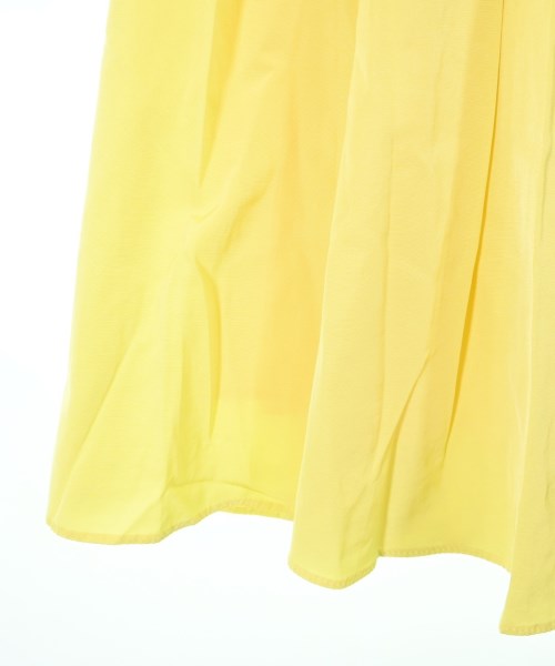 UNTITLED（アンタイトル）ロング・マキシ丈スカート 黄 サイズ:1(S位) レディース/2200618022076