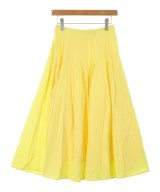 UNTITLED（アンタイトル）ロング・マキシ丈スカート 黄 サイズ:1(S位) レディース/2200618022076
