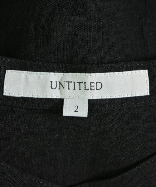 UNTITLED（アンタイトル）ワンピース 黒 サイズ:2(M位) レディース/2200618080021
