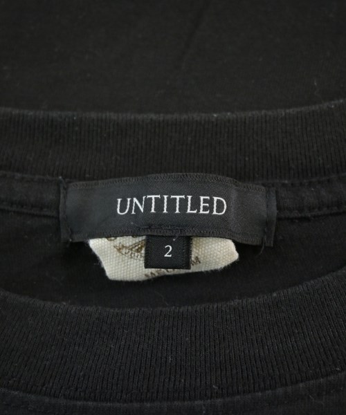 UNTITLED（アンタイトル）Tシャツ・カットソー 黒 サイズ:2(M位) レディース/2200618080090