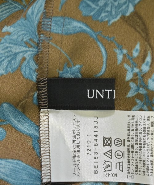 UNTITLED（アンタイトル）ブラウス 茶 サイズ:2(M位) レディース/2200619595104
