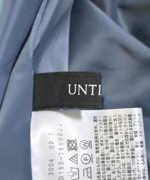 UNTITLED（アンタイトル）ロング・マキシ丈スカート 青 サイズ:4(XL位) レディース/2200631974079