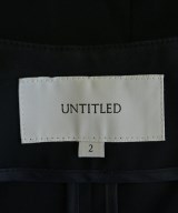 UNTITLED（アンタイトル）ノーカラージャケット 紺 サイズ:2(M位) レディース/2200617187080