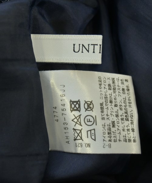 UNTITLED（アンタイトル）ロング・マキシ丈スカート 紺 サイズ:3(L位) レディース/2200619633011