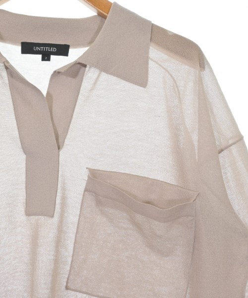 UNTITLED（アンタイトル）ニット・セーター ベージュ サイズ:2(M位) レディース/2200630442043