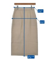 UNTITLED（アンタイトル）ロング・マキシ丈スカート ベージュ サイズ:1(S位) レディース/2200604450012