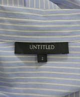 UNTITLED（アンタイトル）ドレスシャツ 青 サイズ:2(M位) レディース/2200617312017