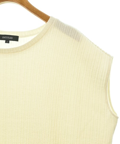 UNTITLED（アンタイトル）ニット・セーター 白 サイズ:2(M位) レディース/2200634040016