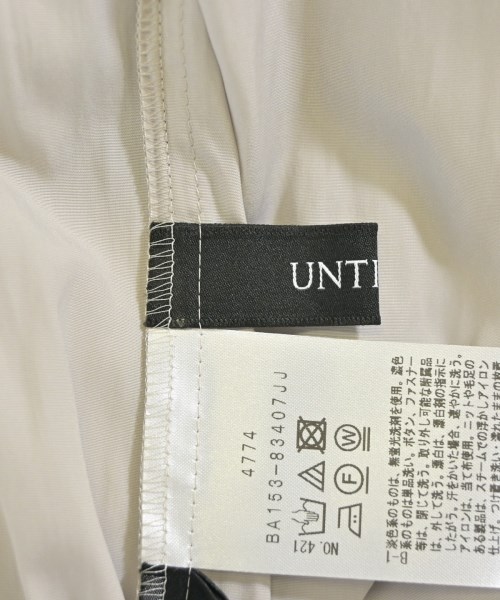 UNTITLED（アンタイトル）シャツワンピース ベージュ サイズ:2(M位) レディース/2200604135070