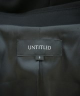 UNTITLED（アンタイトル）カジュアルジャケット 黒 サイズ:3(L位) レディース/2200607367010