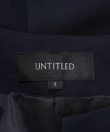 UNTITLED（アンタイトル）ノーカラージャケット 紺 サイズ:3(L位) レディース/2200607367041