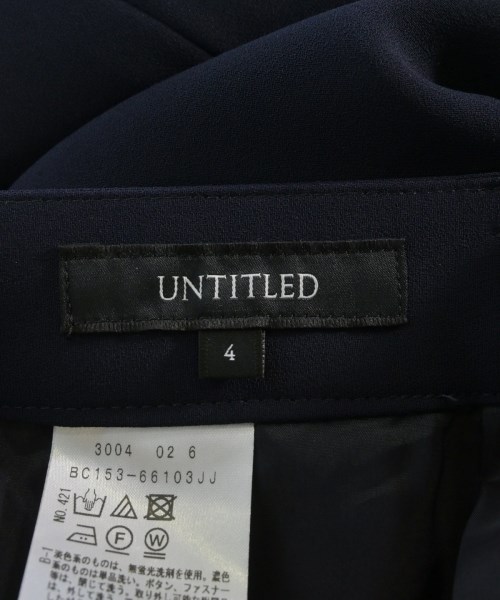 UNTITLED（アンタイトル）その他 紺 サイズ:4(XL位) レディース/2200607367072