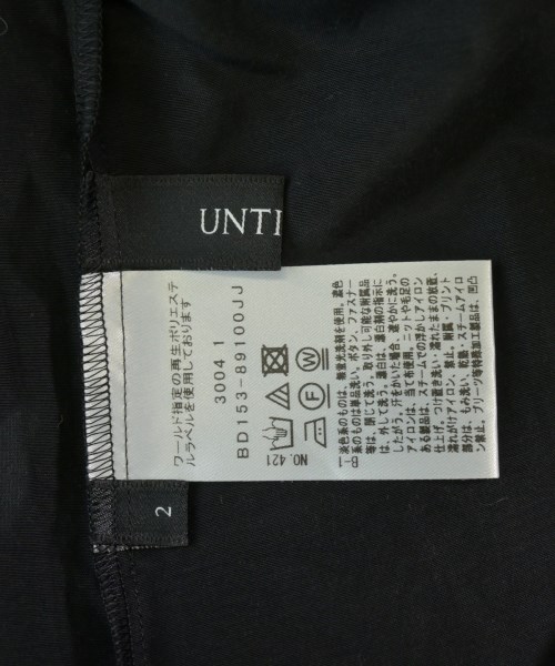 UNTITLED（アンタイトル）ブラウス 黒 サイズ:2(M位) レディース/2200609376119