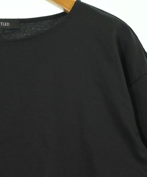 UNTITLED（アンタイトル）Tシャツ・カットソー 黒 サイズ:0(XS位) レディース/2200604913012