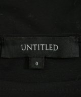 UNTITLED（アンタイトル）Tシャツ・カットソー 黒 サイズ:0(XS位) レディース/2200604913012