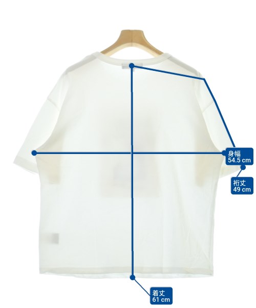 UNTITLED（アンタイトル）Tシャツ・カットソー 白 サイズ:4(XL位) レディース/2200606379076