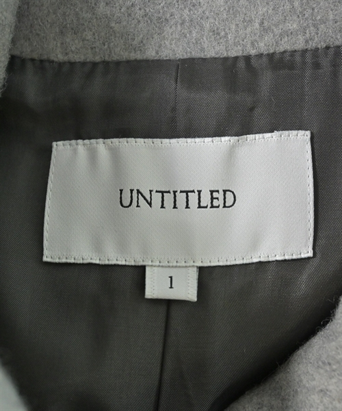 UNTITLED（アンタイトル）その他 グレー サイズ:1(S位) レディース/2200609781012