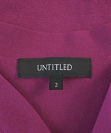 UNTITLED（アンタイトル）ニット・セーター 赤 サイズ:2(M位) レディース/2200611530011