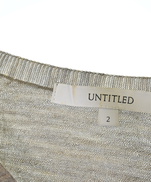 UNTITLED（アンタイトル）ニット・セーター 茶 サイズ:2(M位) レディース/2200613301046