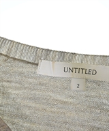UNTITLED（アンタイトル）ニット・セーター 茶 サイズ:2(M位) レディース/2200613301046