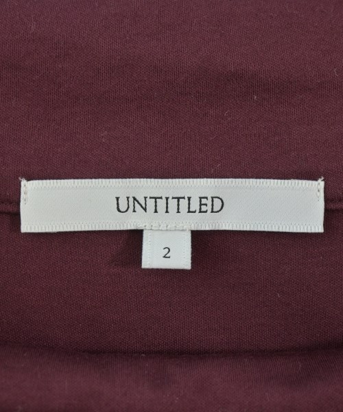 UNTITLED（アンタイトル）ノースリーブ 赤 サイズ:2(M位) レディース/2200611503169