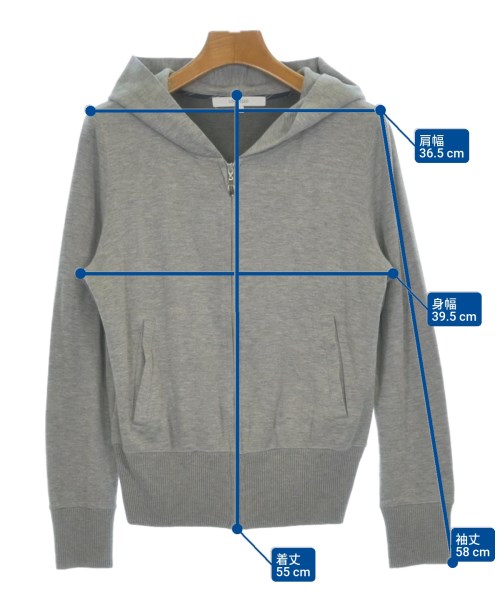 UNTITLED（アンタイトル）パーカー グレー サイズ:2(M位) レディース/2200608576022