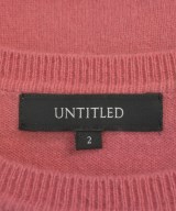 UNTITLED（アンタイトル）ニット・セーター ピンク サイズ:2(M位) レディース/2200608576077