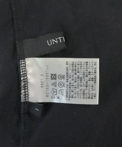 UNTITLED（アンタイトル）Tシャツ・カットソー 黒 サイズ:1(S位) レディース/2200608691022