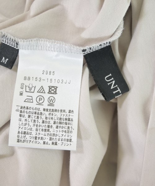 UNTITLED（アンタイトル）Tシャツ・カットソー ベージュ サイズ:M レディース/2200610706059