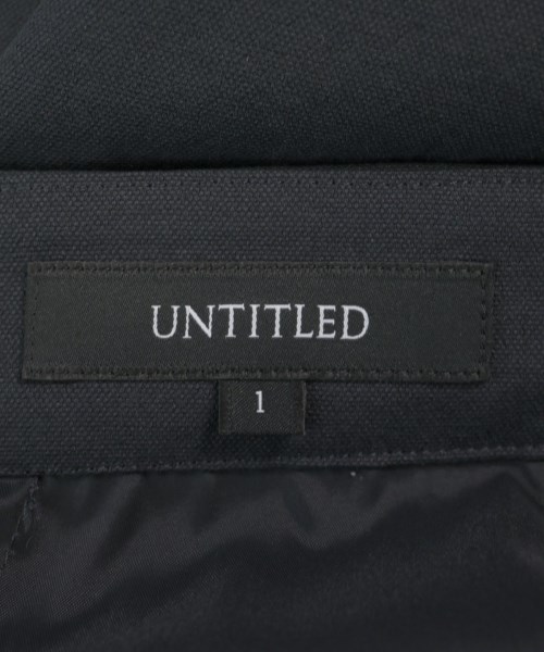 UNTITLED（アンタイトル）スラックス 紺 サイズ:1(S位) レディース/2200611275134