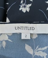 UNTITLED（アンタイトル）ブラウス 紺 サイズ:2(M位) レディース/2200608286105
