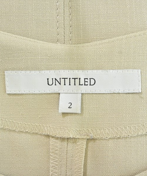 UNTITLED（アンタイトル）ブラウス ベージュ サイズ:2(M位) レディース/2200611501097