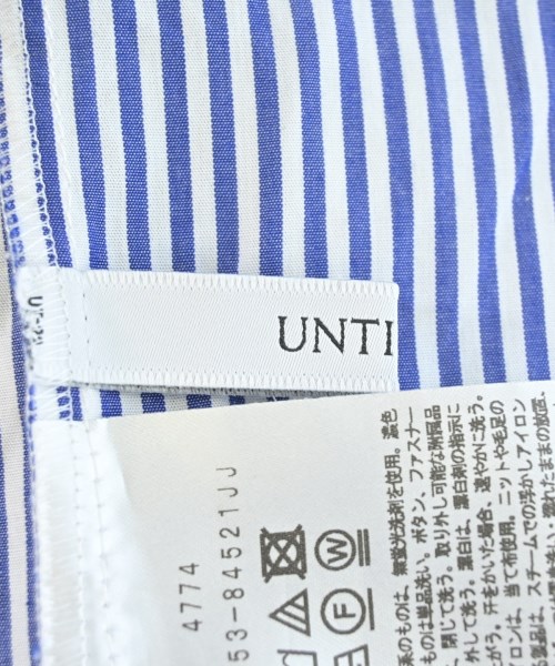 UNTITLED（アンタイトル）ブラウス 紺 サイズ:2(M位) レディース/2200611501103
