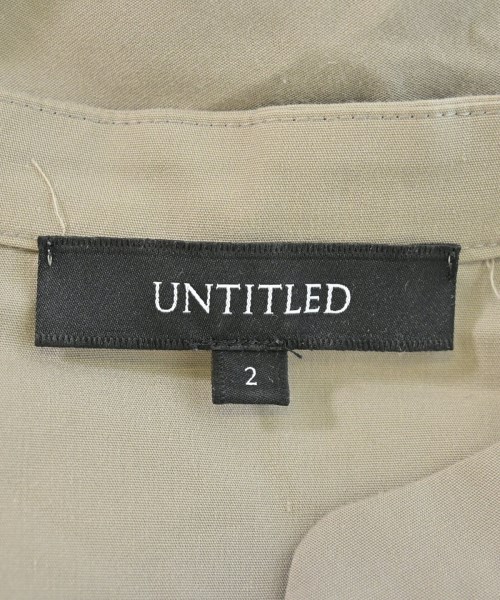 UNTITLED（アンタイトル）ワンピース ベージュ サイズ:2(M位) レディース/2200611501158