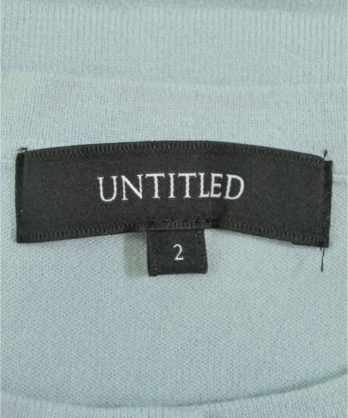 UNTITLED（アンタイトル）カーディガン 青 サイズ:2(M位) レディース/2200612185029