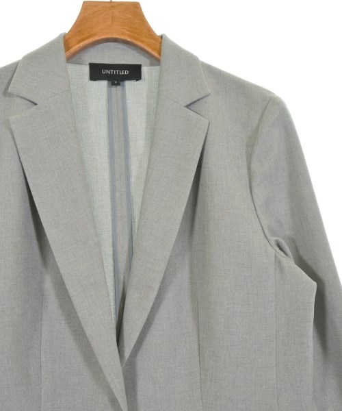 UNTITLED（アンタイトル）カジュアルジャケット グレー サイズ:3(L位) レディース/2200616450017