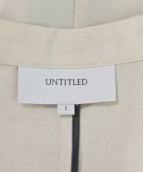 UNTITLED（アンタイトル）ノーカラージャケット ベージュ サイズ:1(S位) レディース/2200609636022