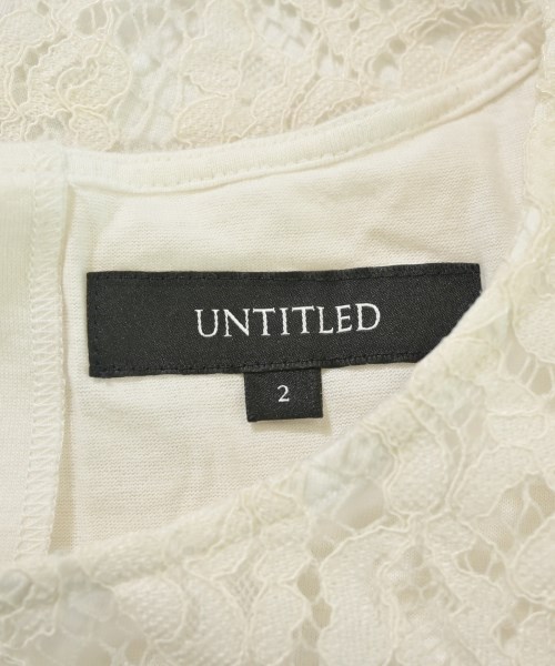 UNTITLED（アンタイトル）ブラウス 白 サイズ:2(M位) レディース/2200612476035