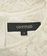 UNTITLED（アンタイトル）ブラウス 白 サイズ:2(M位) レディース/2200612476035