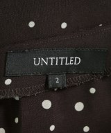 UNTITLED（アンタイトル）ワンピース 茶 サイズ:2(M位) レディース/2200617158035