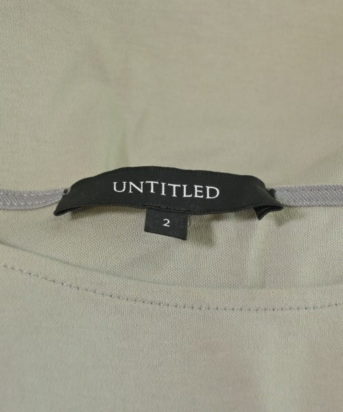 UNTITLED（アンタイトル）Tシャツ・カットソー カーキ サイズ:2(M位) レディース/2200614318104