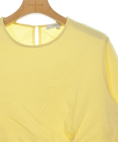 UNTITLED（アンタイトル）Tシャツ・カットソー 黄 サイズ:2(M位) レディース/2200610806018