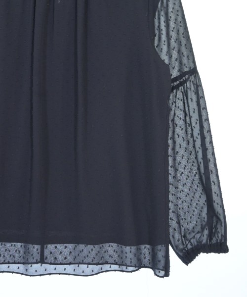 UNTITLED（アンタイトル）ブラウス 紺 サイズ:2(M位) レディース/2200614591026