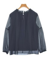 UNTITLED（アンタイトル）ブラウス 紺 サイズ:2(M位) レディース/2200614591026