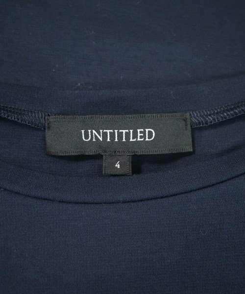 UNTITLED（アンタイトル）Tシャツ・カットソー 紺 サイズ:4(XL位) レディース/2200615117072